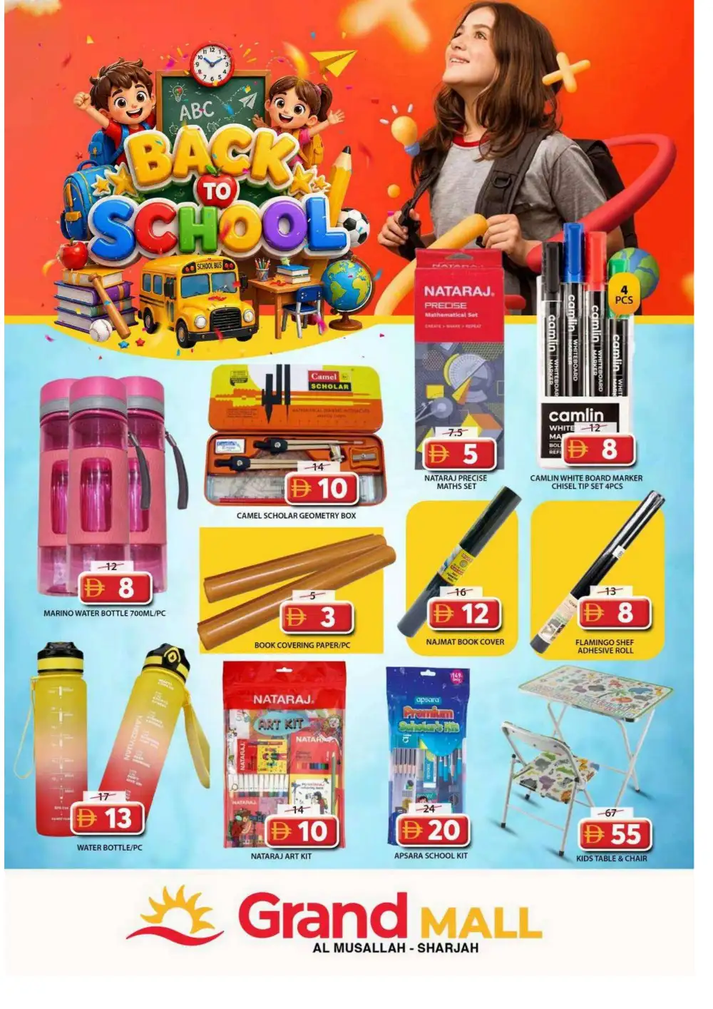 Grand Mall Al Musallah Sharjah Offers | Back to School Deals page 4