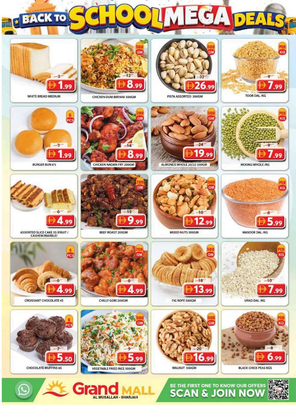 Grand Mall Al Musallah Sharjah Offers | Back to School Deals page 16