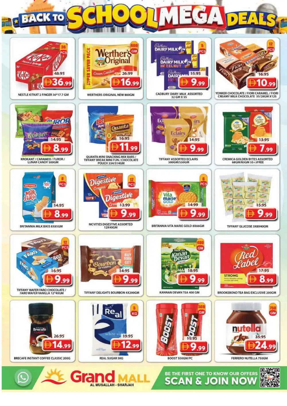 Grand Mall Al Musallah Sharjah Offers | Back to School Deals page 21