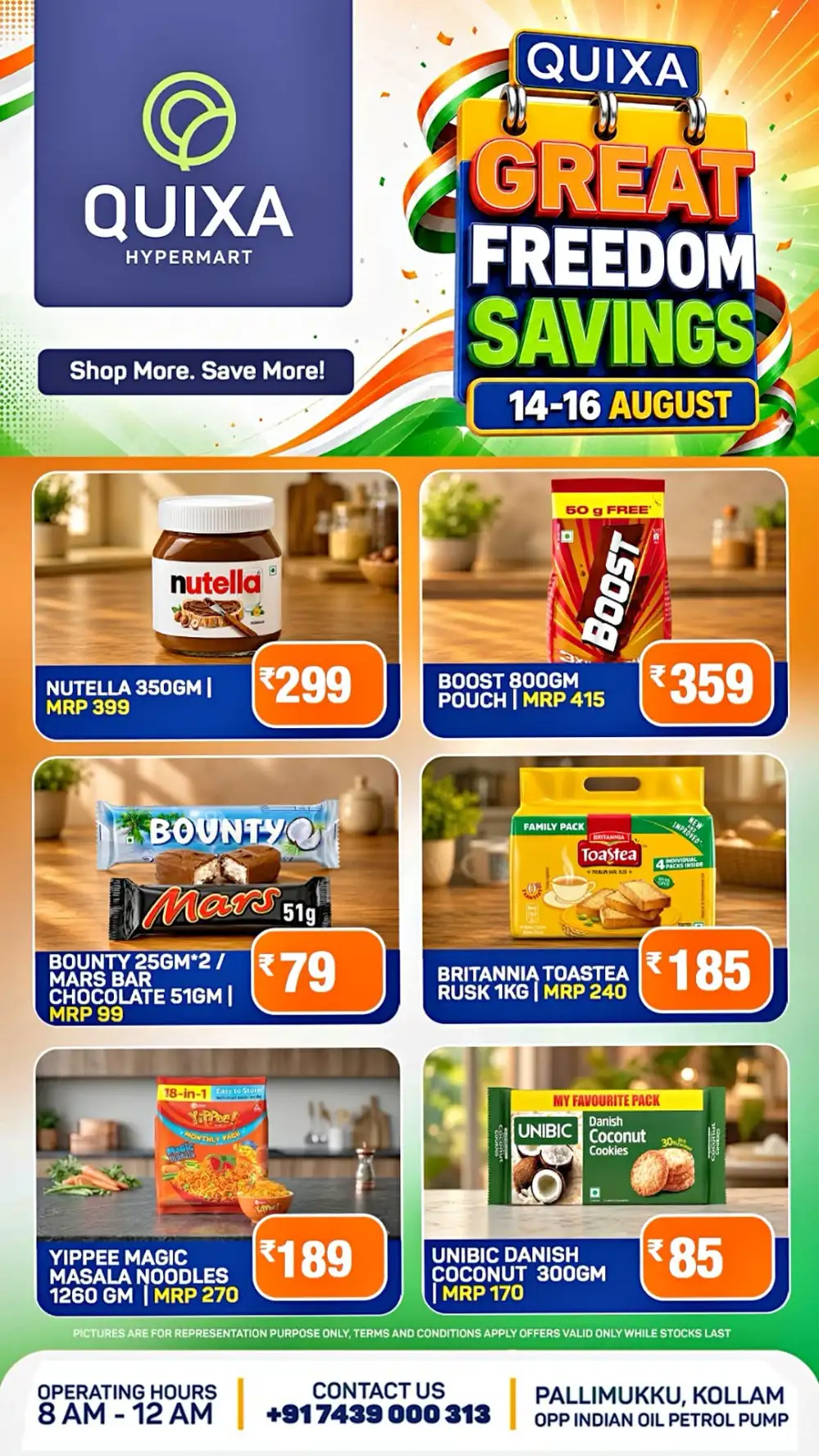 Quixa Hypermart Kollam Offers | Great Freedom Savings page 4