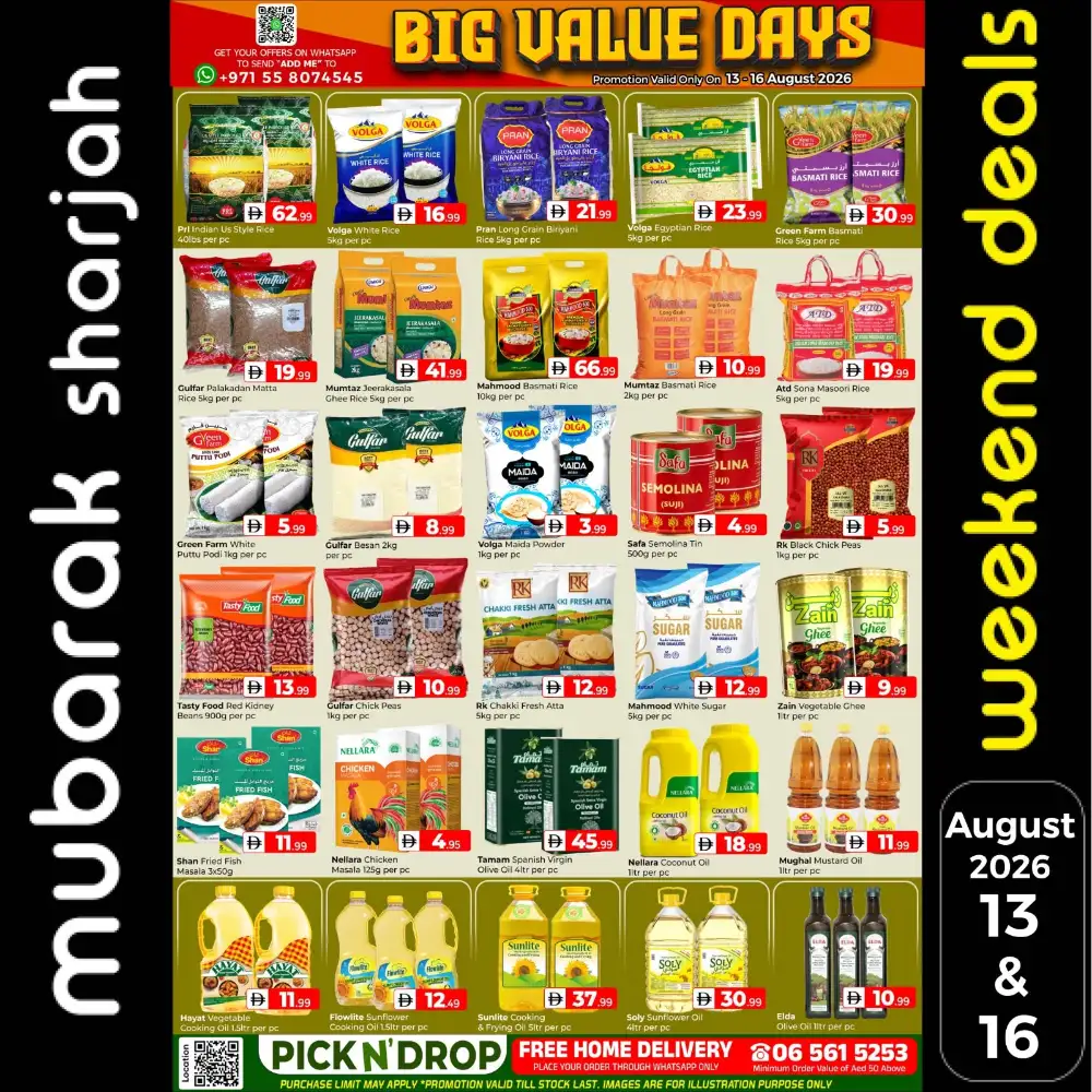 Al Mubarak Hypermarket Sharjah Big Value Days Deals page 3