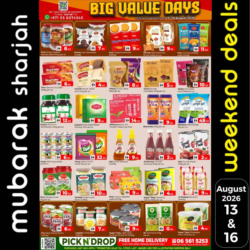 Al Mubarak Hypermarket Sharjah Big Value Days Deals page 4