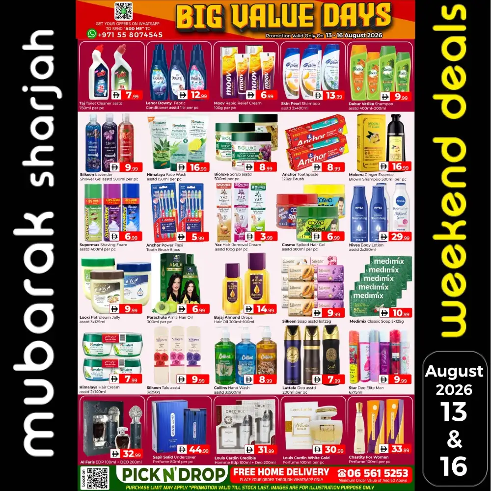 Al Mubarak Hypermarket Sharjah Big Value Days Deals page 5