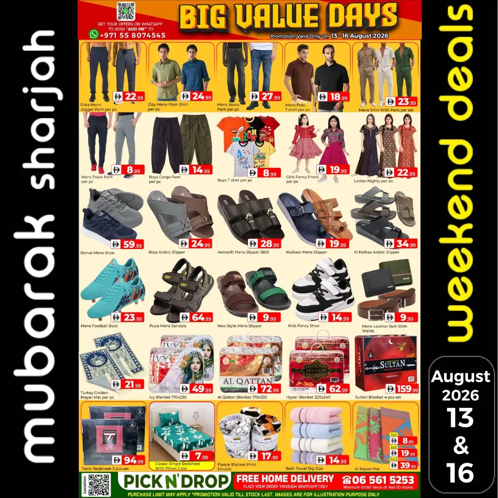 Al Mubarak Hypermarket Sharjah Big Value Days Deals page 6