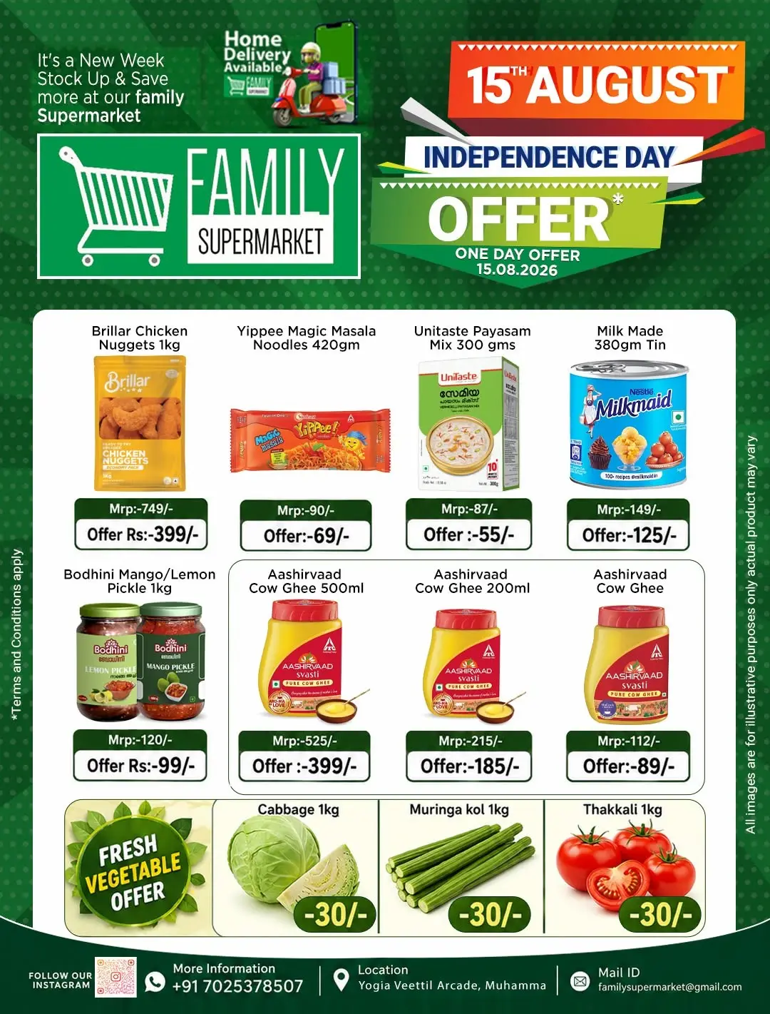 Family Supermarket Muhamma Offers | Independence Day Deals page 1