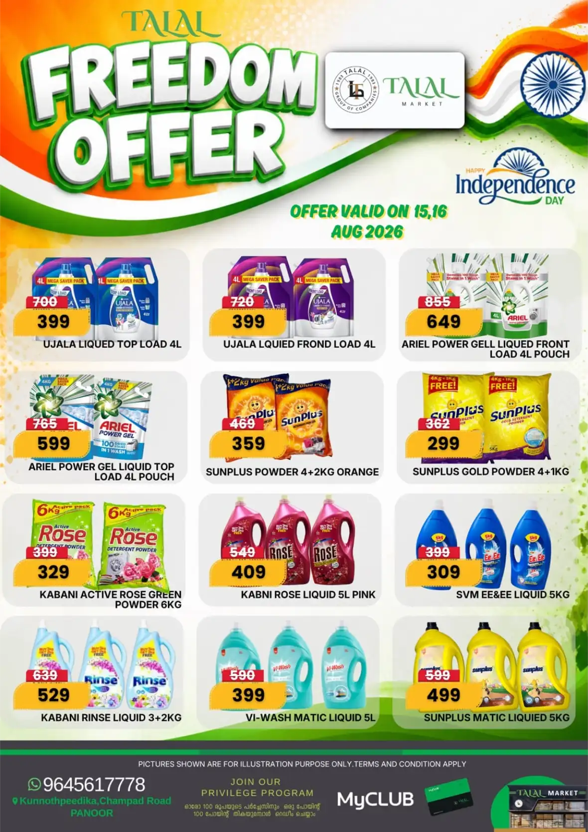 Talal Market Panoor Offers Today | Freedom Sale page 2