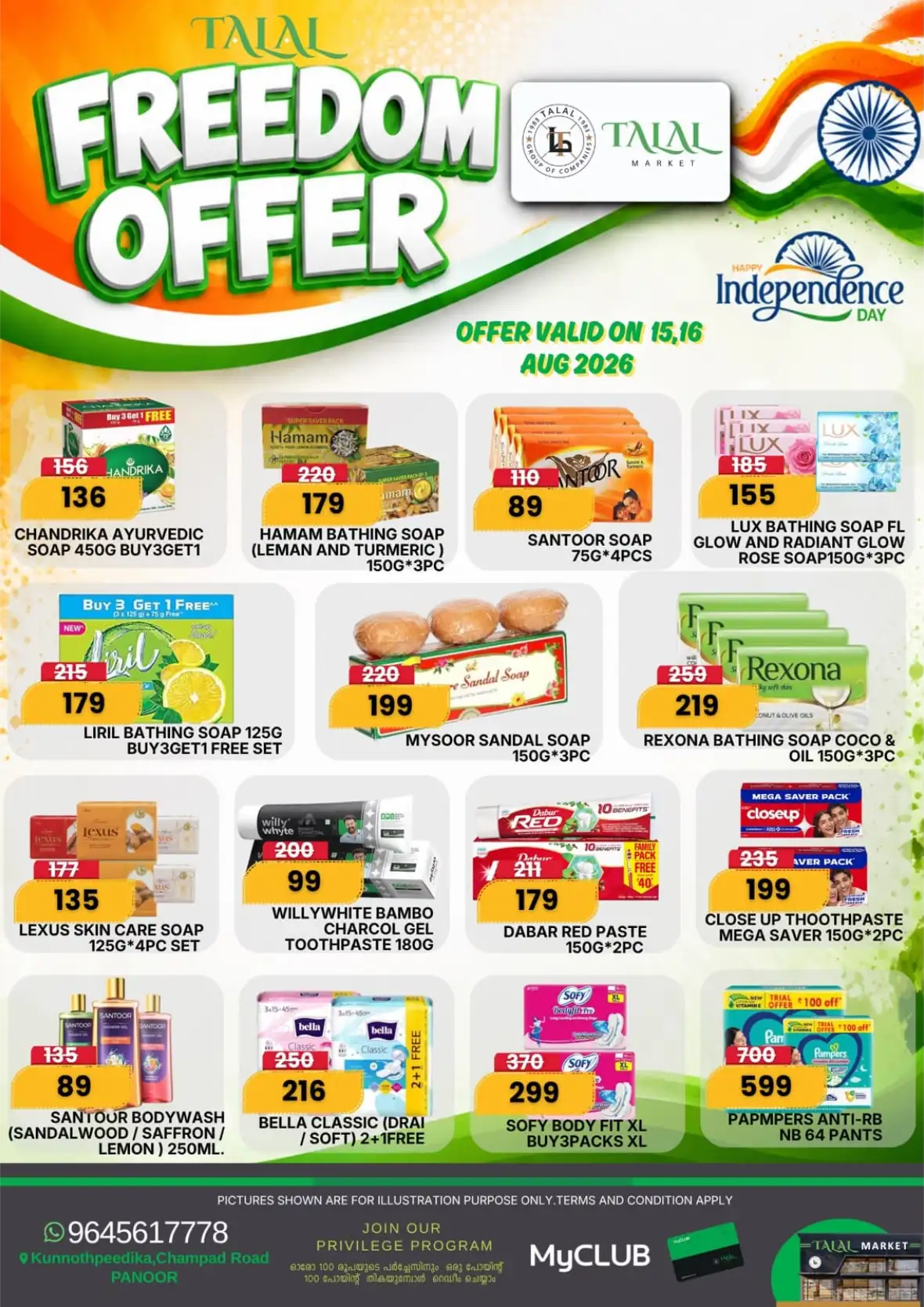 Talal Market Panoor Offers Today | Freedom Sale page 3