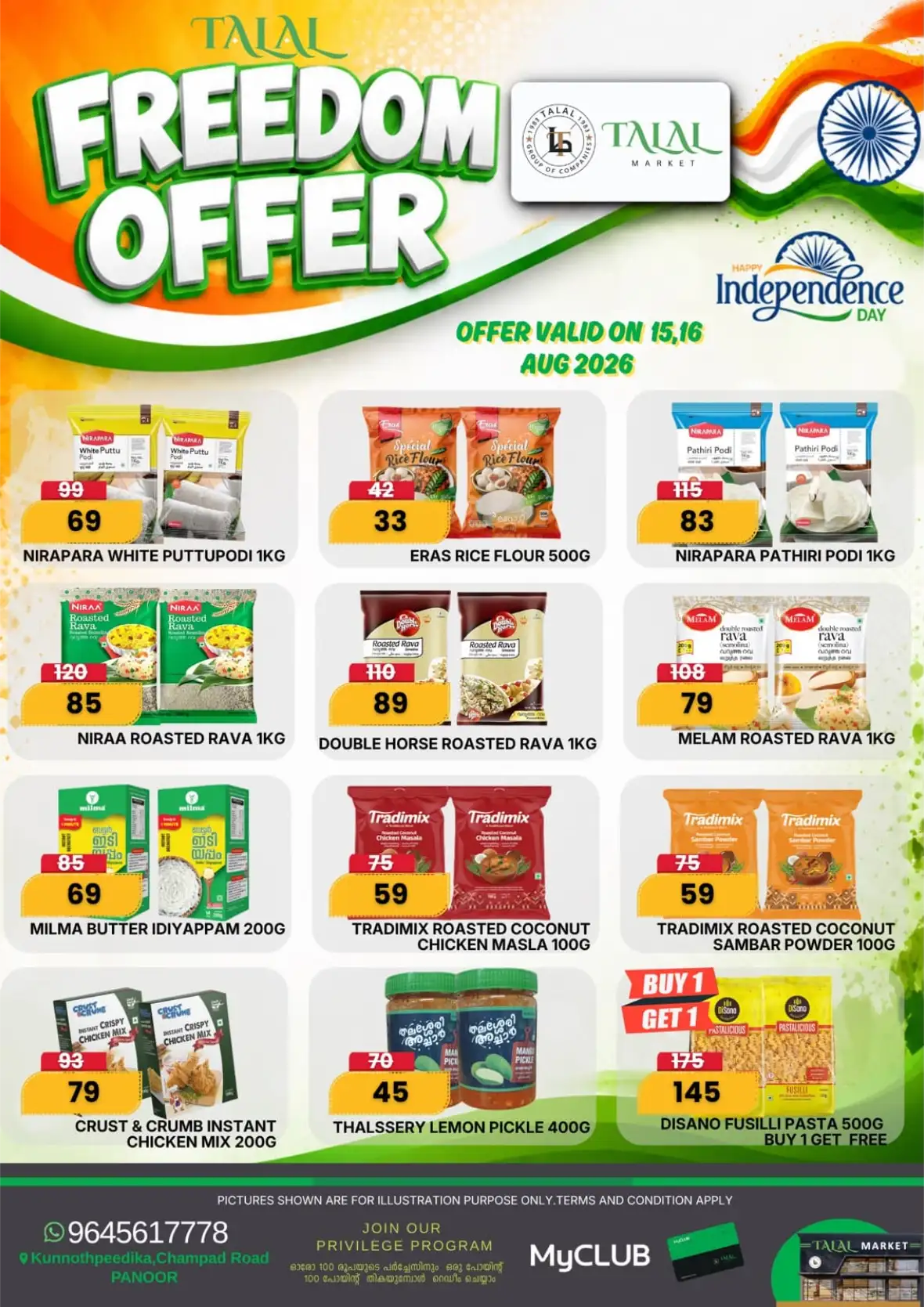 Talal Market Panoor Offers Today | Freedom Sale page 6