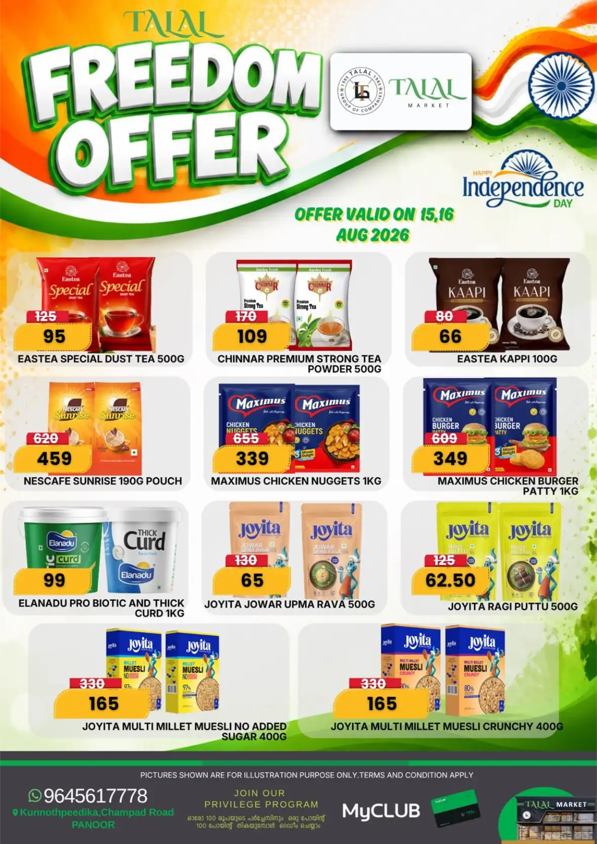 Talal Market Panoor Offers Today | Freedom Sale page 7