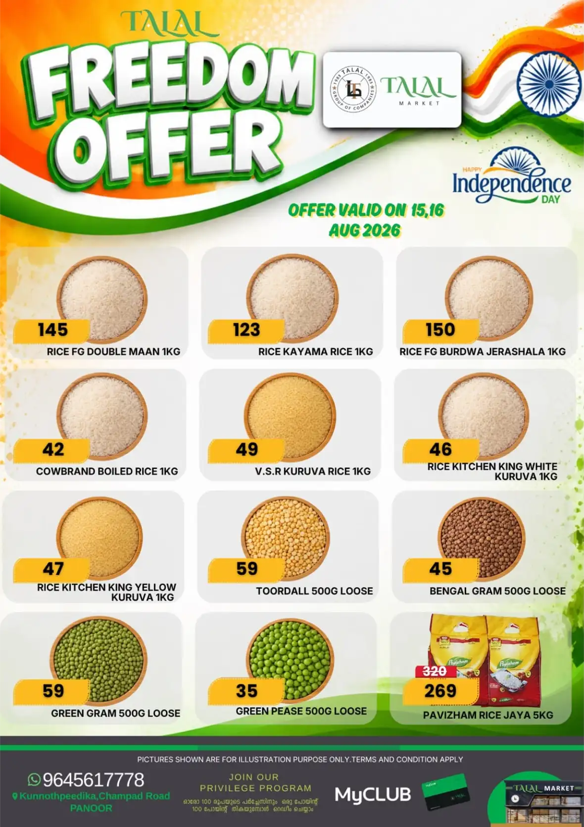 Talal Market Panoor Offers Today | Freedom Sale page 9