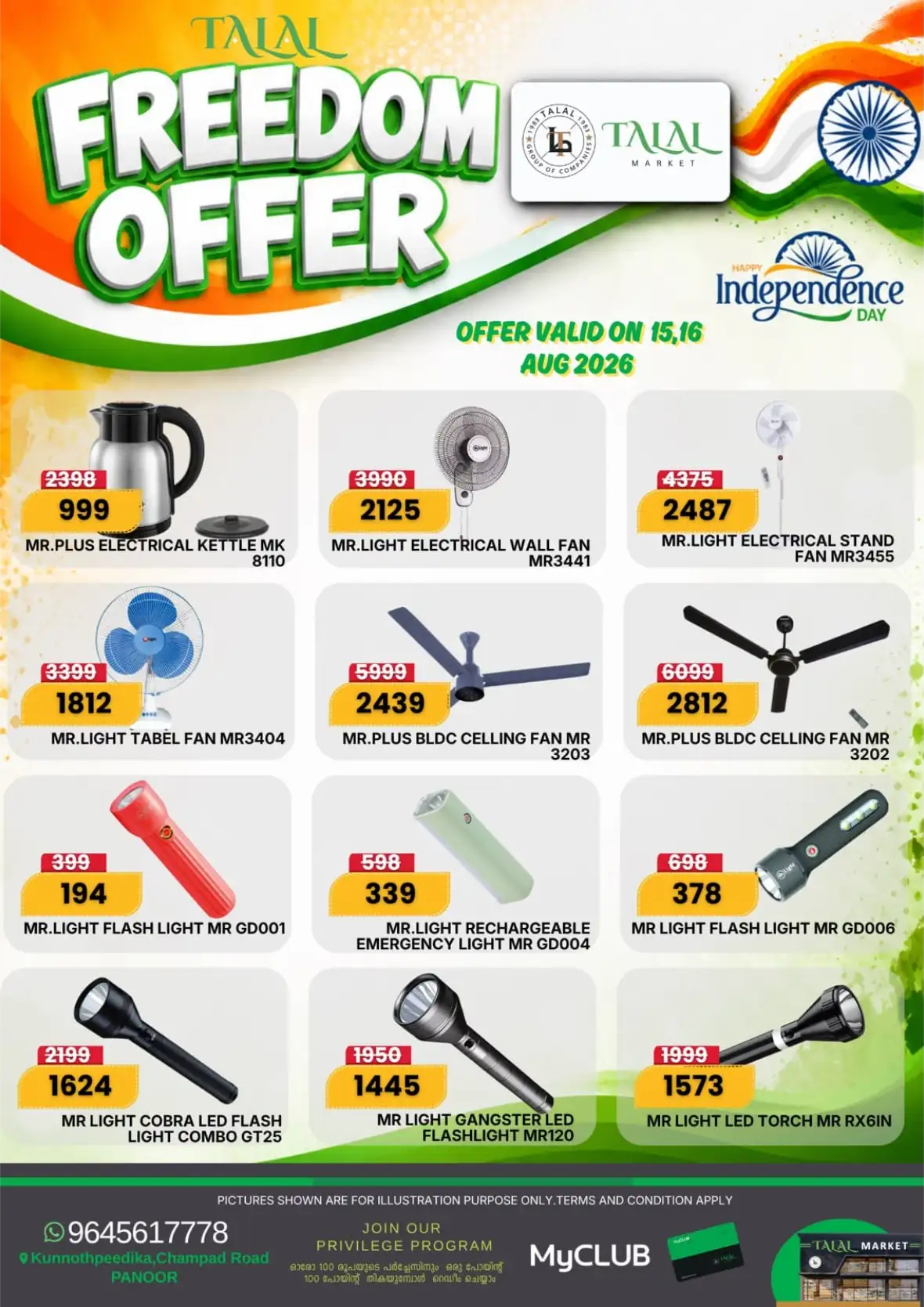 Talal Market Panoor Offers Today | Freedom Sale page 10