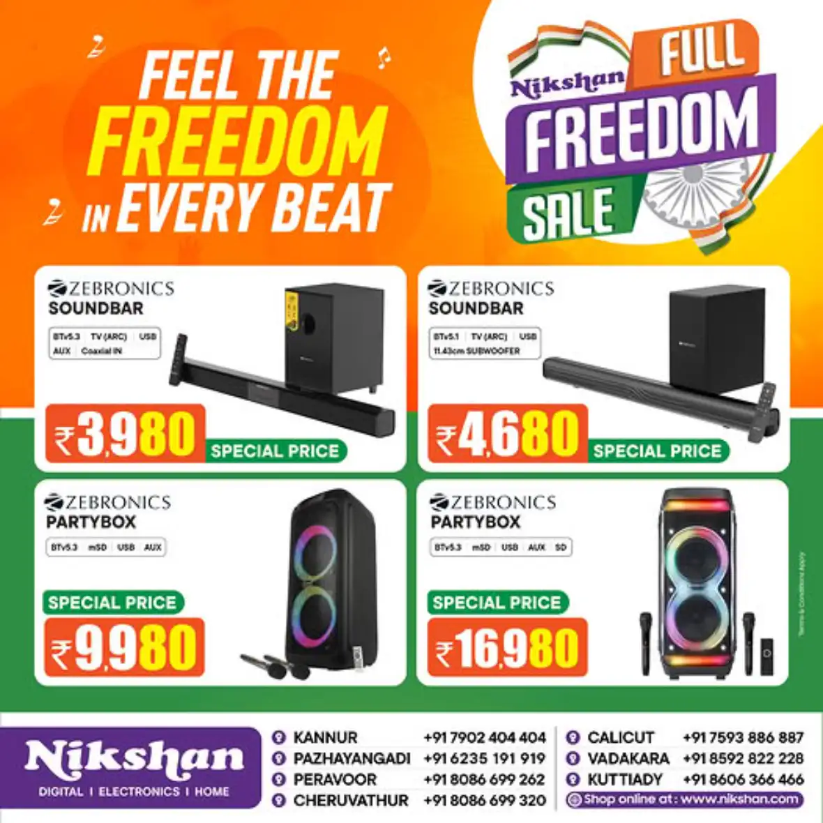 Nikshan Electronics Offers | Electronics & Appliance Deals page 10