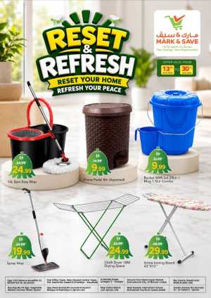 Mark & Save Offers Today in UAE | Home Deals flyer cover