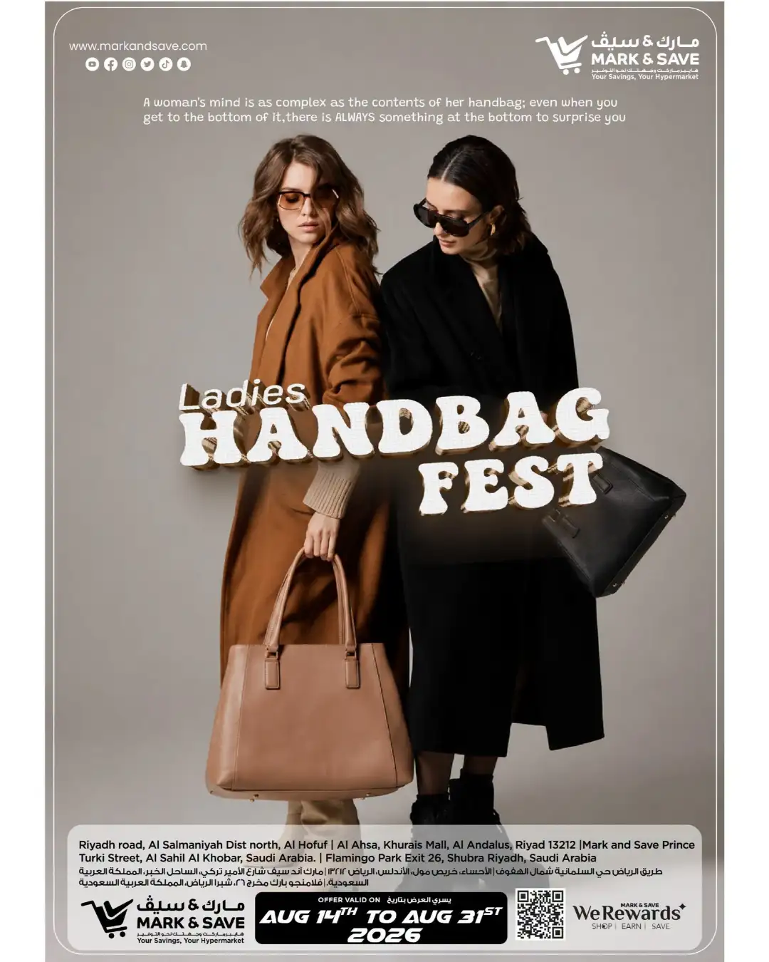 Mark & Save Ladies Handbag Offers in Saudi Arabia page 1