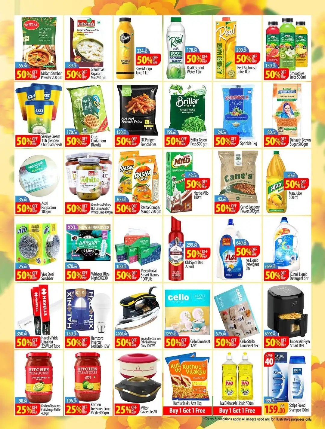 Kunnil Hypermarket Happy Onam Offers Today | Latest Deals page 3