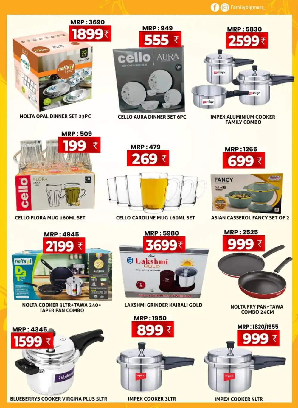 Family Big Mart Onam Offers | Grocery Deals page 6
