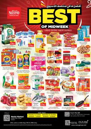 Nesto Ajman Offers | Best Of Midweek Deals flyer cover