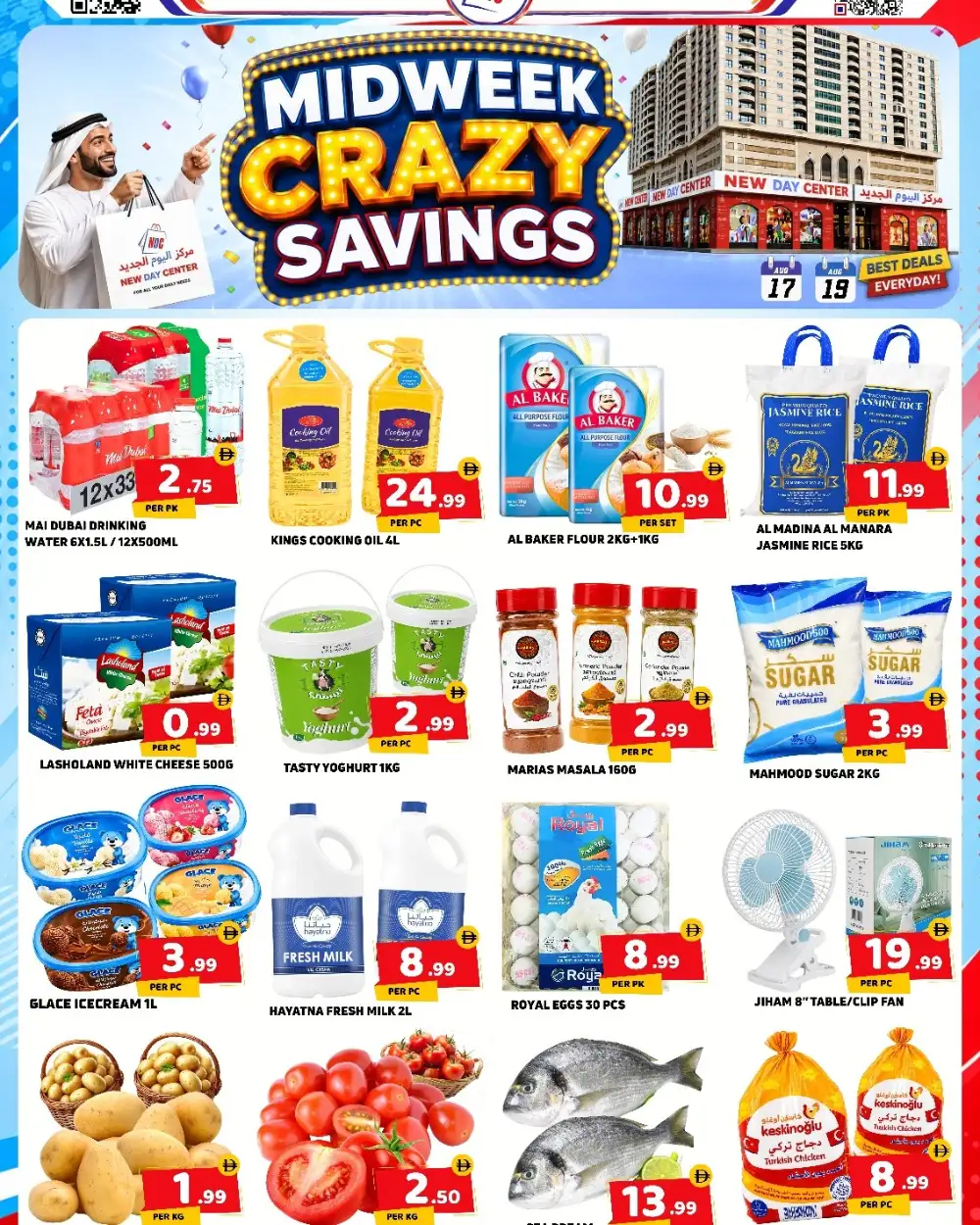 New Day Center Midweek Crazy Savings | Grocery Offers page 1