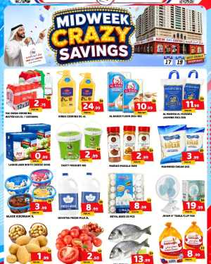 New Day Center Midweek Crazy Savings | Grocery Offers flyer cover