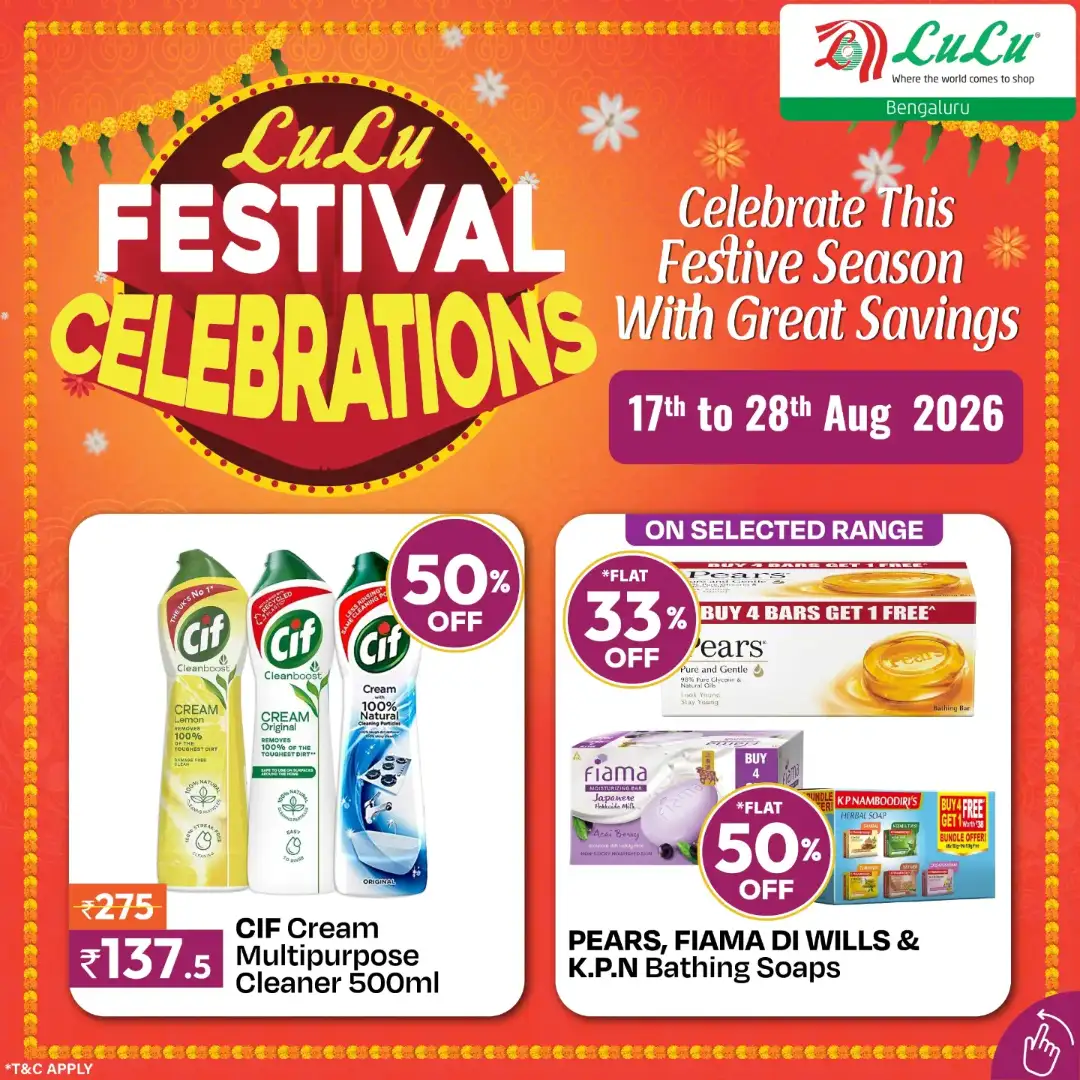 LuLu Bengaluru Offers | Festival Deals & Savings page 13