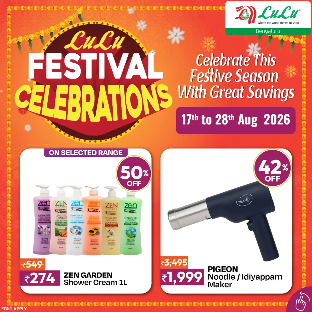 LuLu Bengaluru Offers | Festival Deals & Savings page 14
