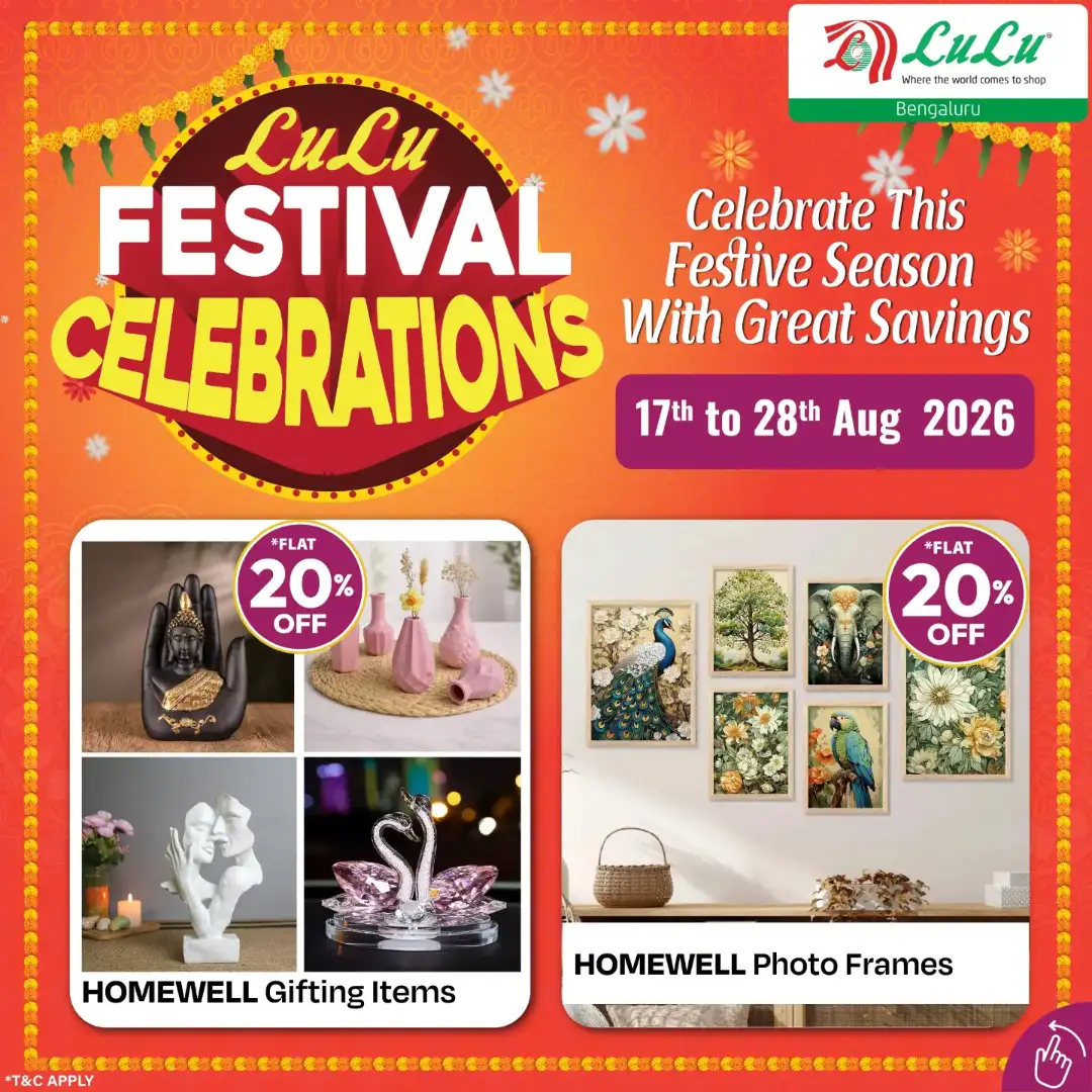 LuLu Bengaluru Offers | Festival Deals & Savings page 18