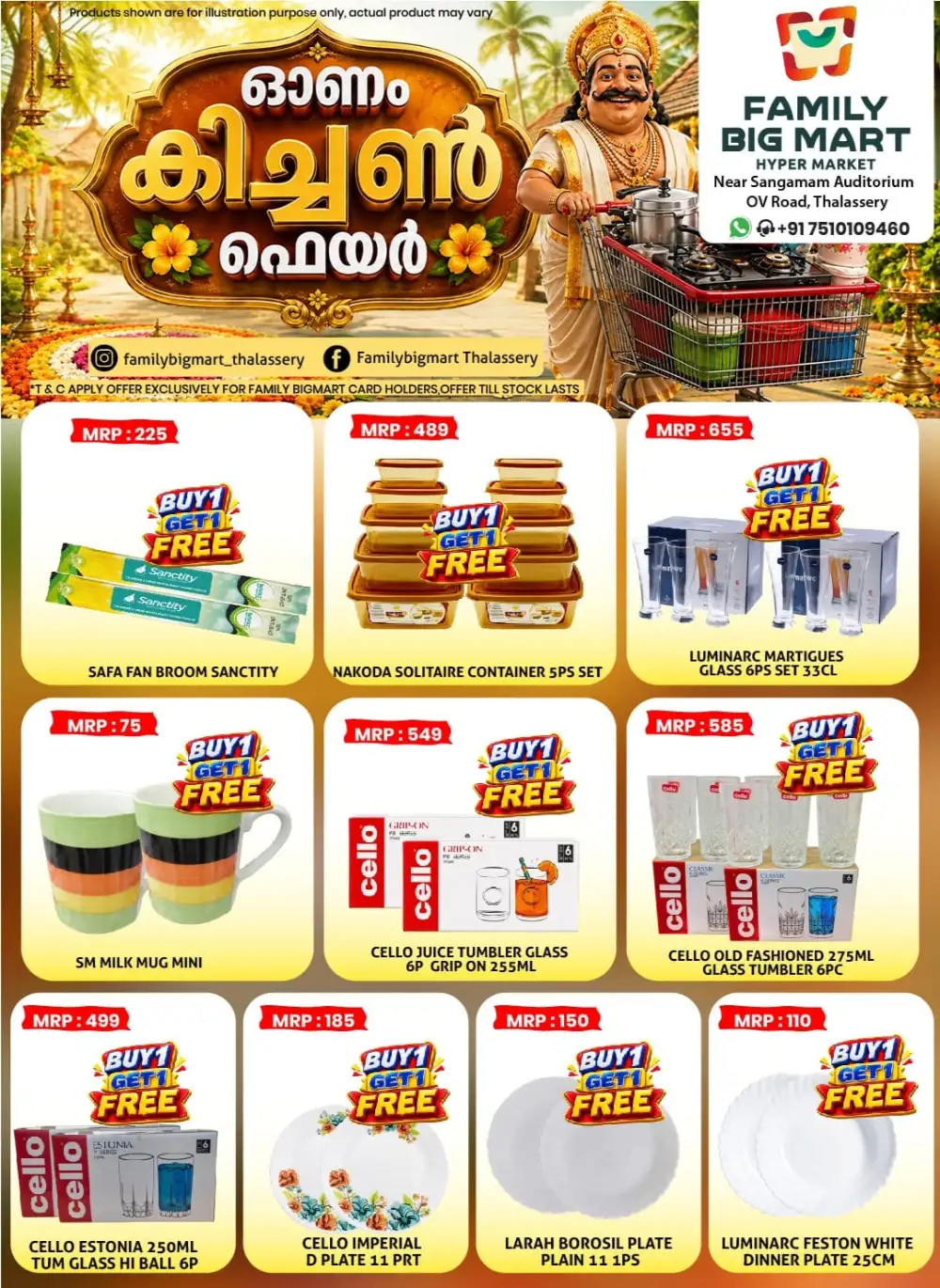 Family Big Mart Thalassery Offers | Kitchen Fair page 3