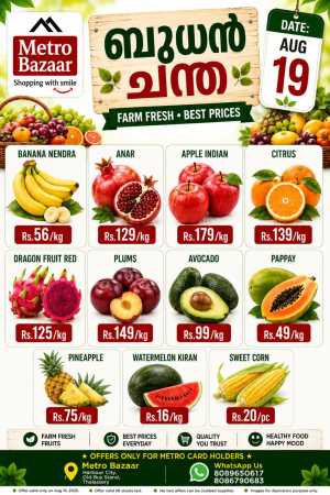 Wednesday offer flyer cover
