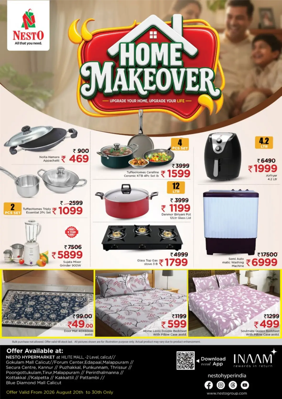 Nesto Hypermarket Home Makeover Offers & Deals page 1