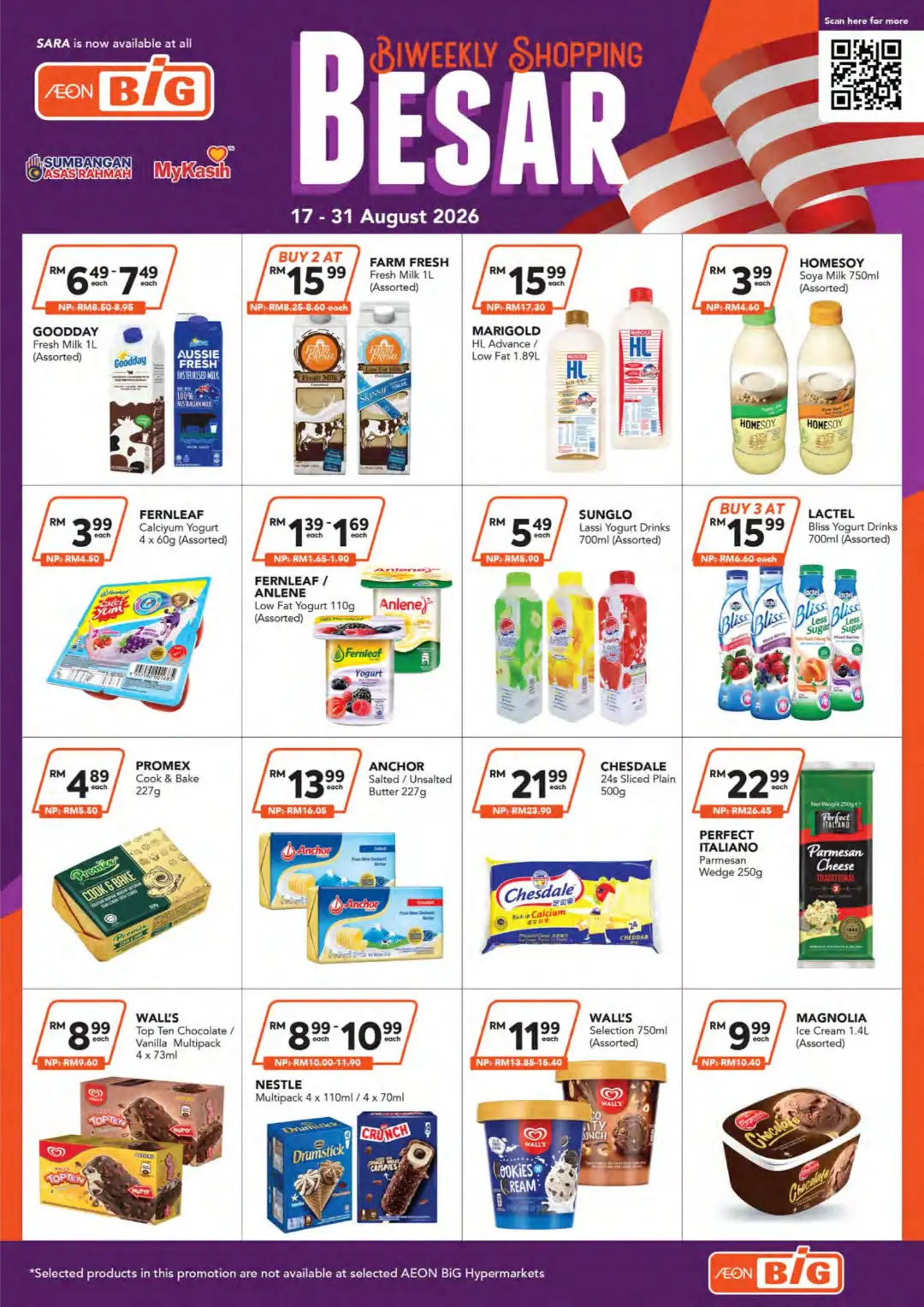 AEON BiG Biweekly Shopping Besar Promotion | Aug 17-31 2026 page 2