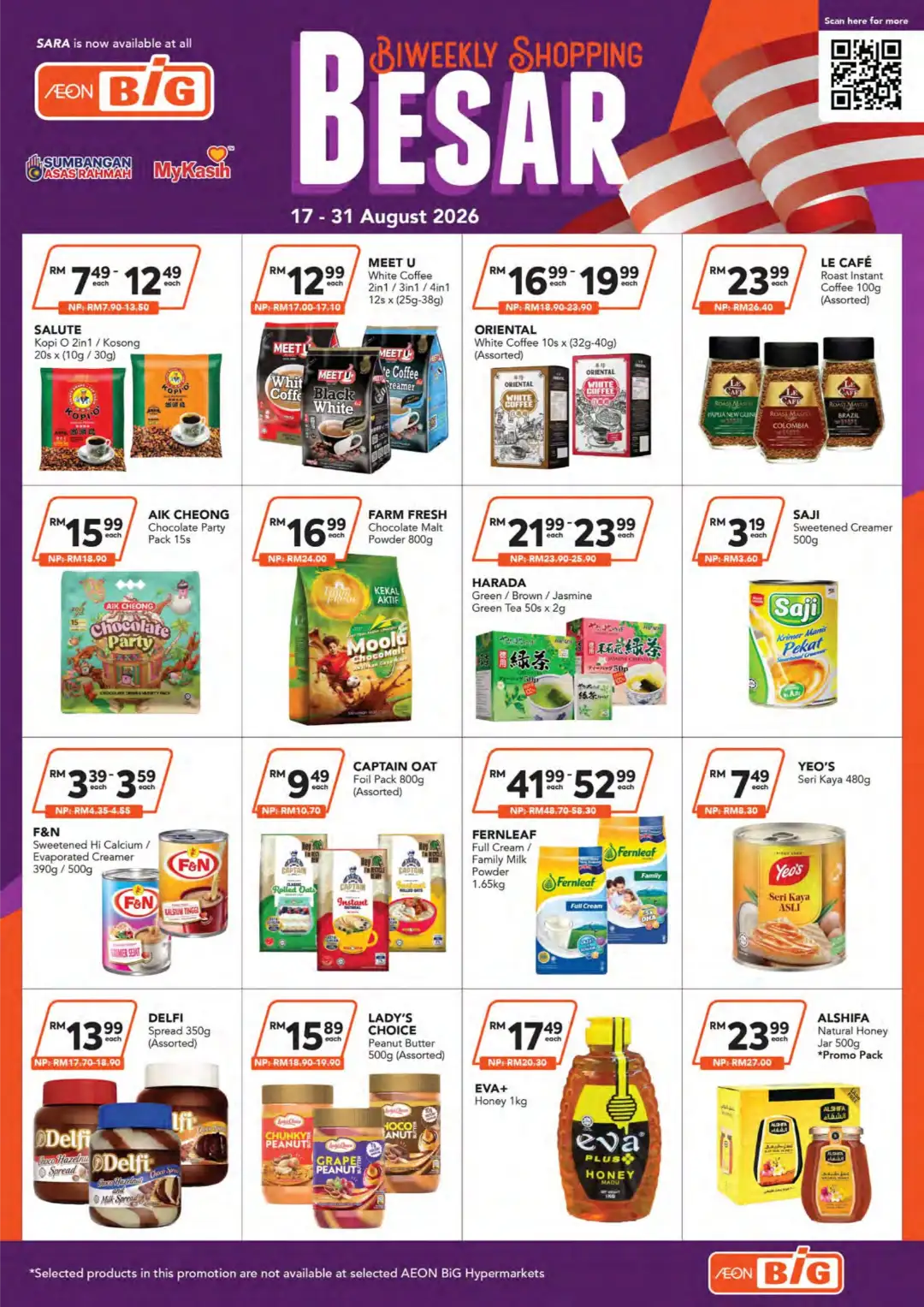 AEON BiG Biweekly Shopping Besar Promotion | Aug 17-31 2026 page 5