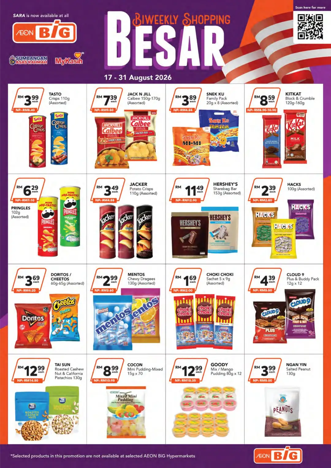 AEON BiG Biweekly Shopping Besar Promotion | Aug 17-31 2026 page 7