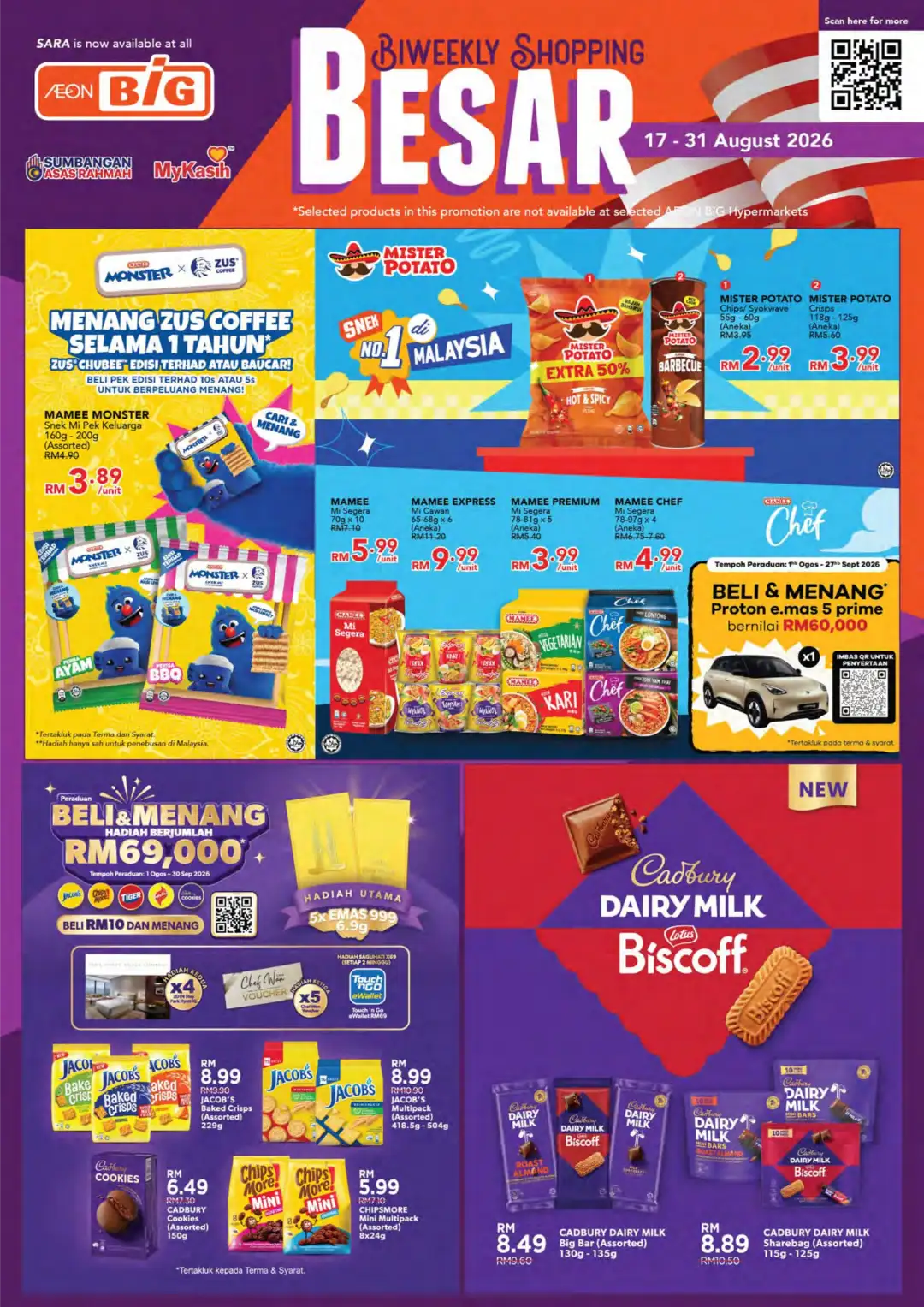 AEON BiG Biweekly Shopping Besar Promotion | Aug 17-31 2026 page 9