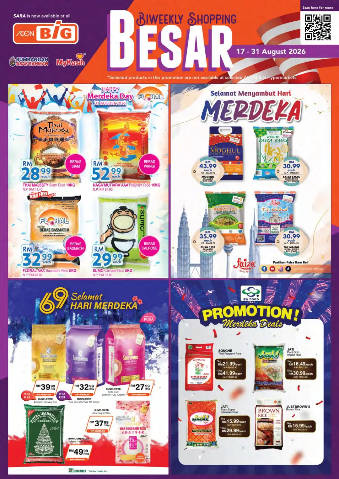 AEON BiG Biweekly Shopping Besar Promotion | Aug 17-31 2026 page 12