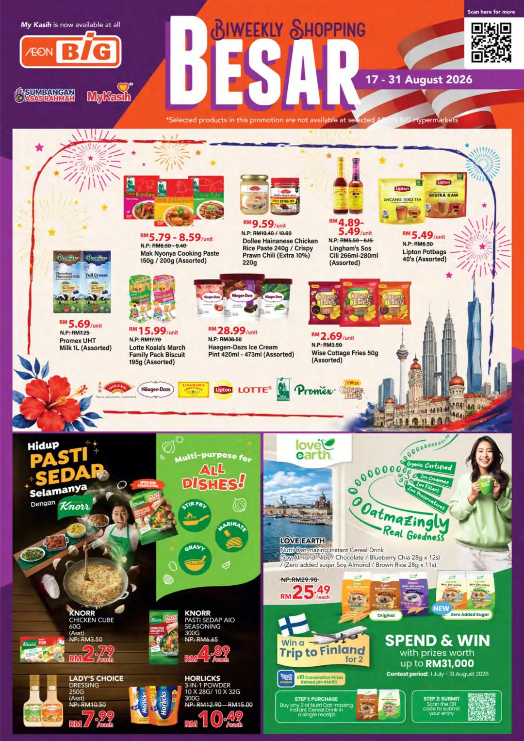 AEON BiG Biweekly Shopping Besar Promotion | Aug 17-31 2026 page 13