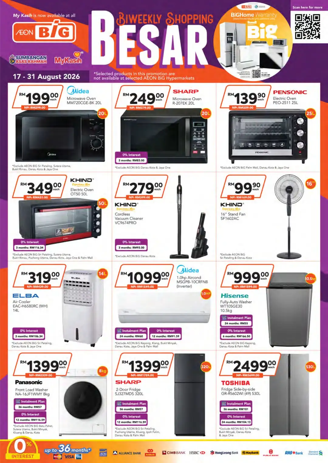 AEON BiG Biweekly Shopping Besar Promotion | Aug 17-31 2026 page 21