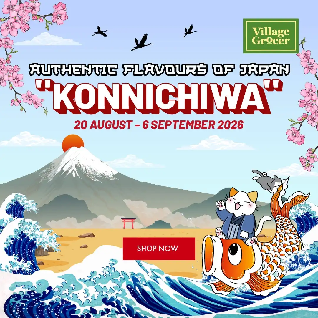 Village Grocer Konnichiwa Japan Fair Promotion page 1