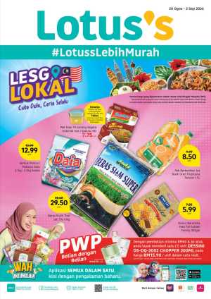 Lotus's Malaysia Weekly Promotion & Deals | Aug 20 - Sep 2 2026 flyer cover