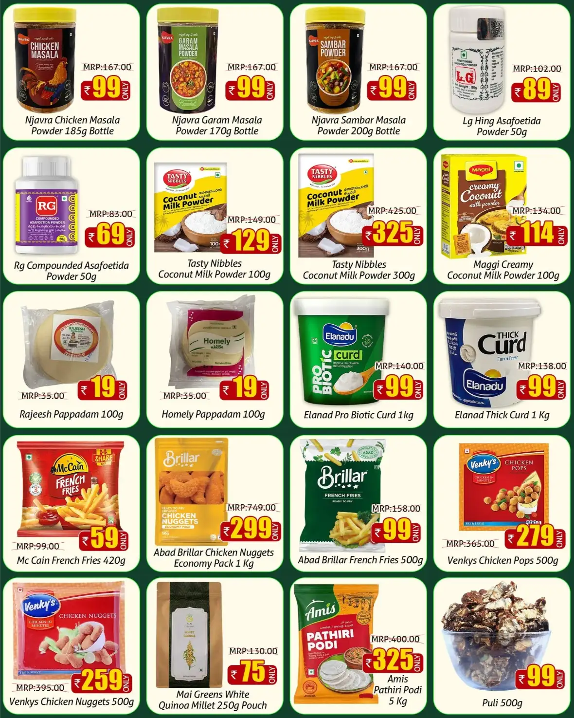 Greens Hypermarket Kannur Onam Offers | Latest Deals page 5