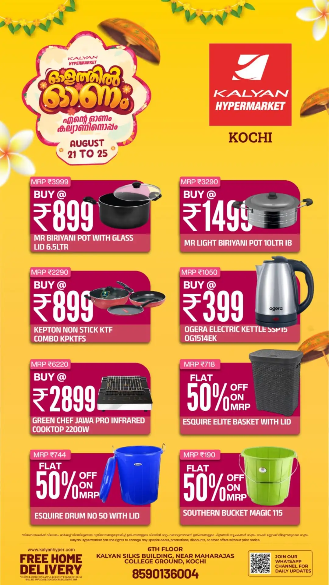 Kalyan Hypermarket Kochi Offers Today | Onam Deals page 9