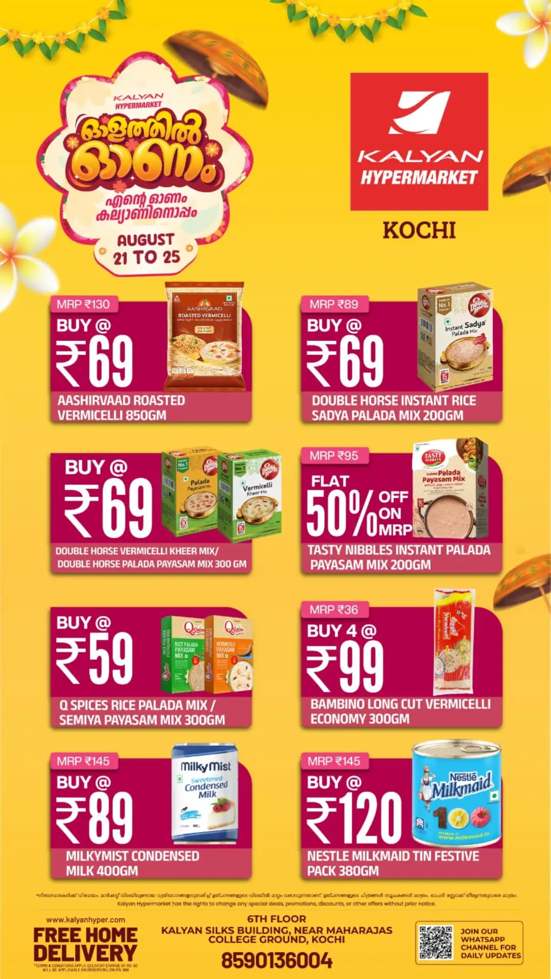 Kalyan Hypermarket Kochi Offers Today | Onam Deals page 3
