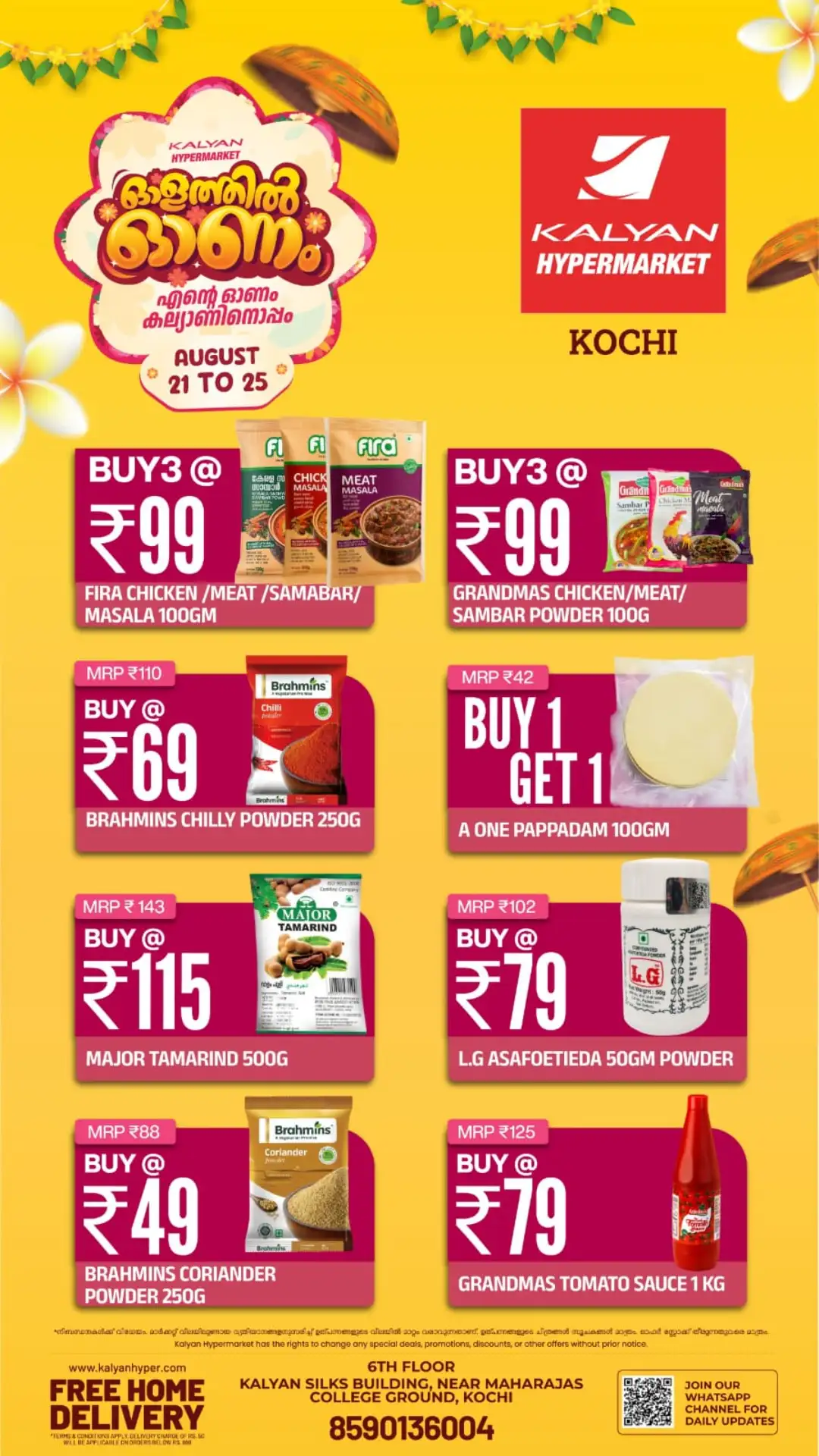 Kalyan Hypermarket Kochi Offers Today | Onam Deals page 5