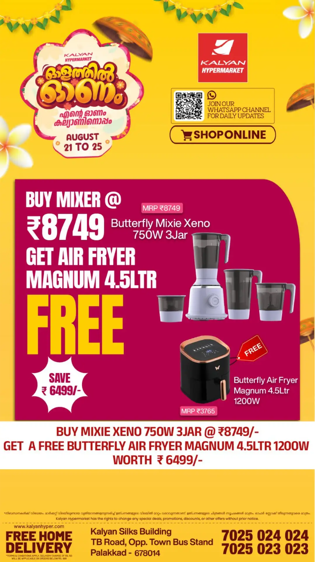 Kalyan Hypermarket Palakkad Offers Today | Onam Deals page 19
