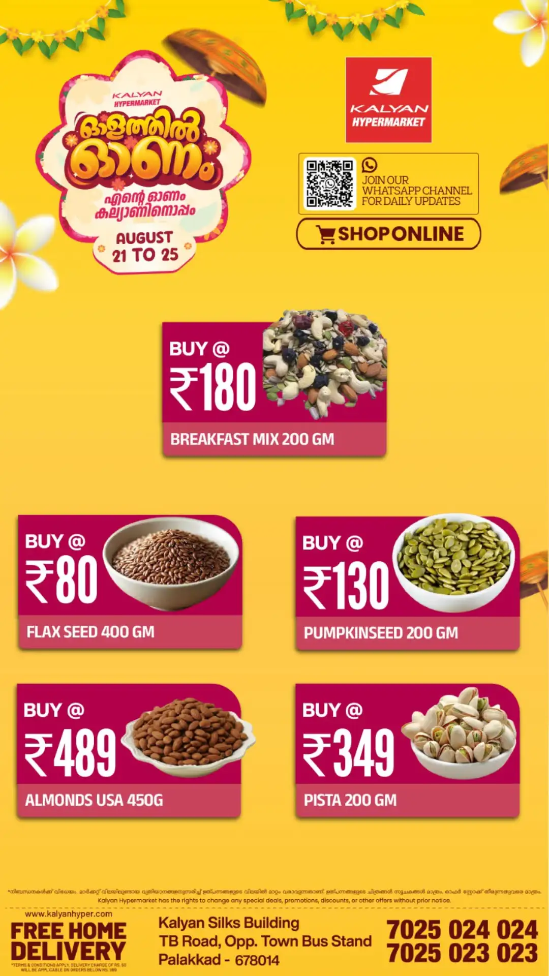 Kalyan Hypermarket Palakkad Offers Today | Onam Deals page 2