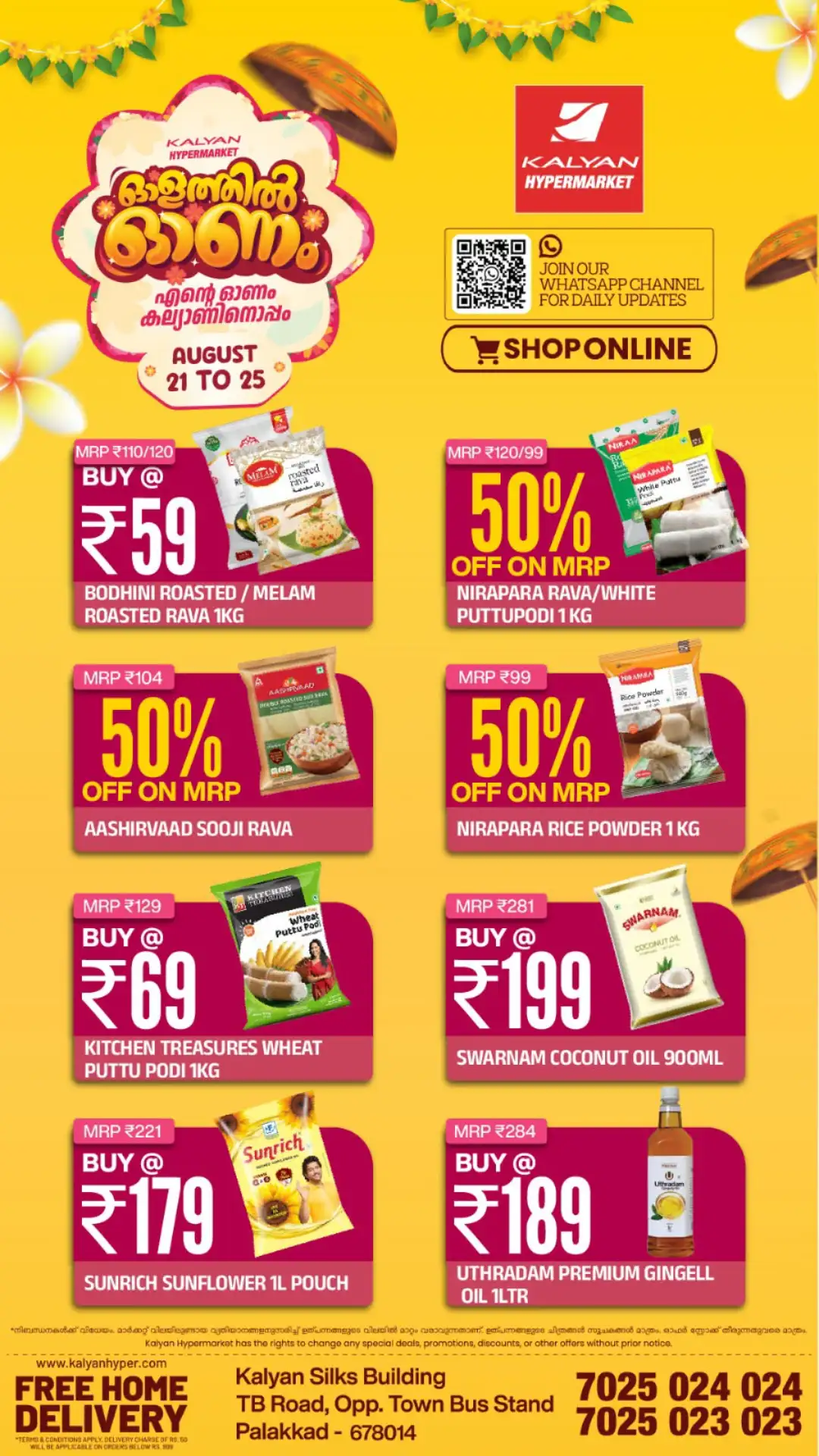 Kalyan Hypermarket Palakkad Offers Today | Onam Deals page 6