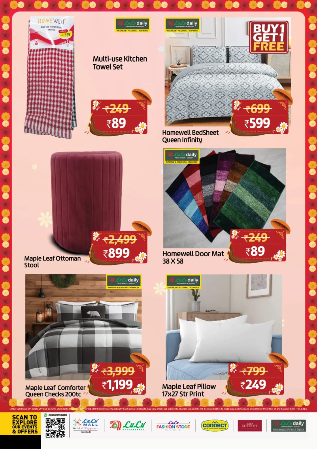 LuLu Kozhikode Offers Today | Thiruvonam Thakidi Deals & Discounts page 6