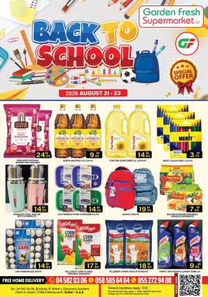 Garden Fresh Supermarket Discovery Gardens Offers flyer cover