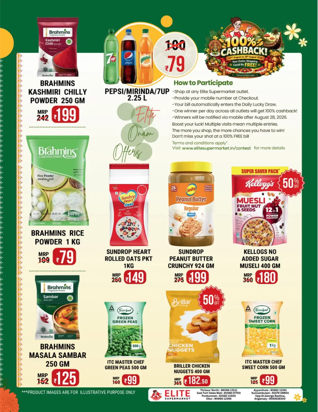 Elite Supermarket Ponnonam Fest Offers & Deals page 3