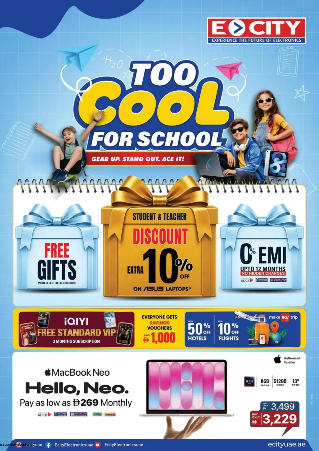 Best E-City Electronics UAE Offers Today | Latest Catalogue page 1