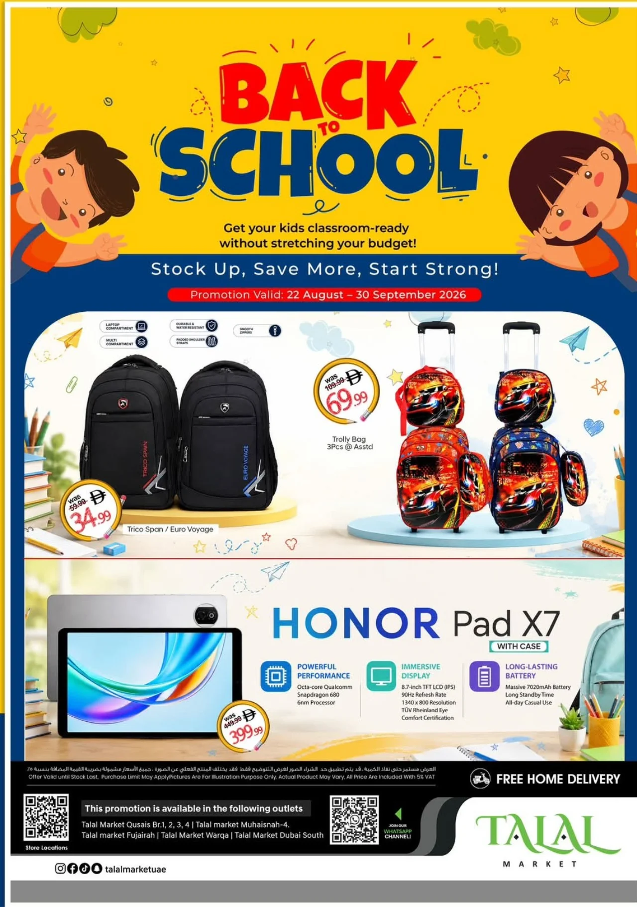 Talal Market Back to School Offers & Tech Deals page 1